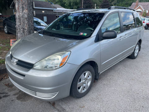 2005 Toyota Sienna for sale at Trocci's Auto Sales in West Pittsburg PA