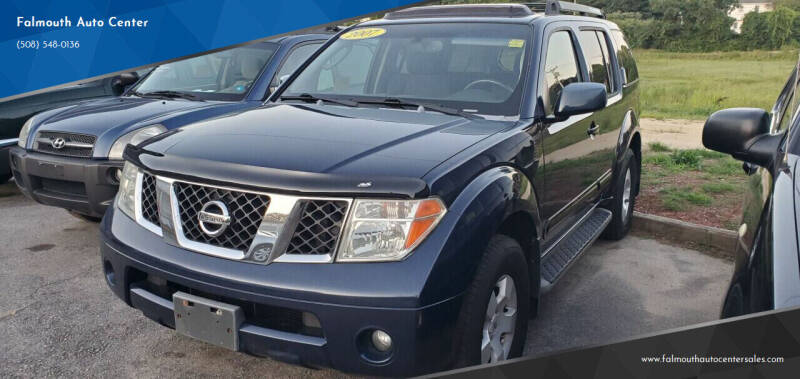 2007 Nissan Pathfinder for sale at Falmouth Auto Center in East Falmouth MA