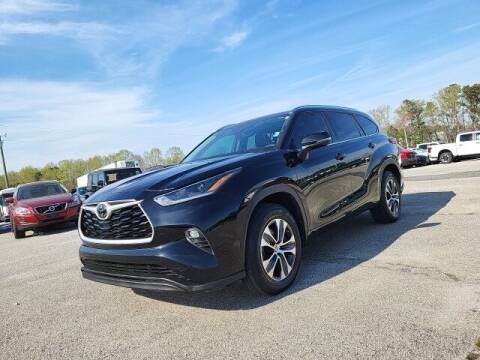 2021 Toyota Highlander for sale at Hardy Auto Resales in Dallas GA