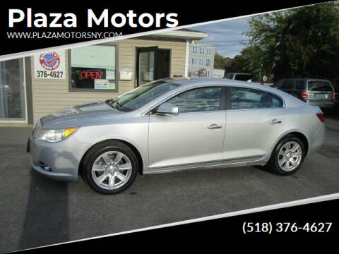 2012 Buick LaCrosse for sale at Plaza Motors in Rensselaer NY