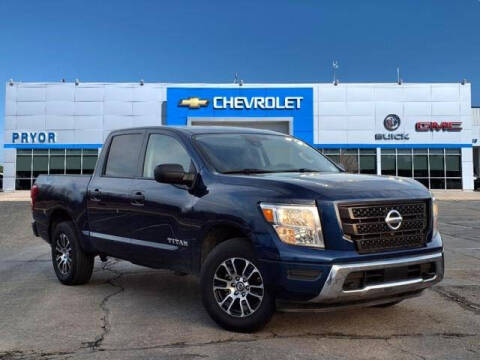 2022 Nissan Titan for sale at Chevrolet GMC Pryor in Pryor OK