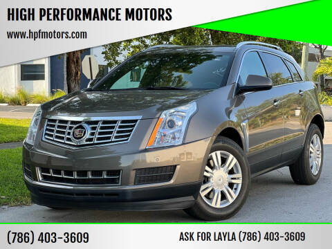 2016 Cadillac SRX for sale at HIGH PERFORMANCE MOTORS in Hollywood FL