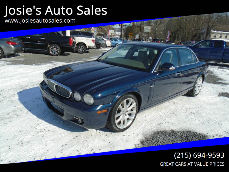 2008 Jaguar XJ-Series for sale at Josie's Auto Sales in Gilbertsville PA