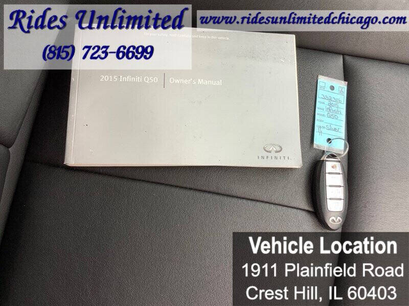 2015 Infiniti Q50