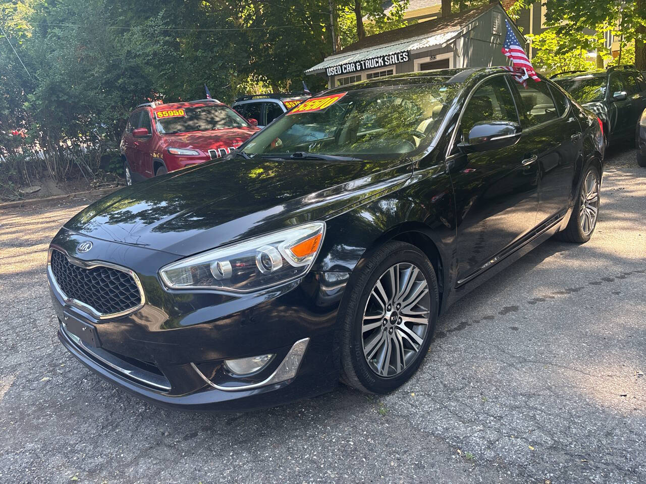 Black 2014 Kia Cadenza Limited Limited 4dr Sedan 1