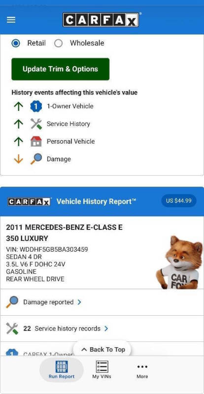 2011 Mercedes-Benz E-Class E 350 Luxury