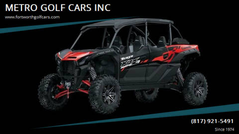 2023 Kawasaki KRX4 1000 SE for sale at METRO GOLF CARS INC in Fort Worth TX