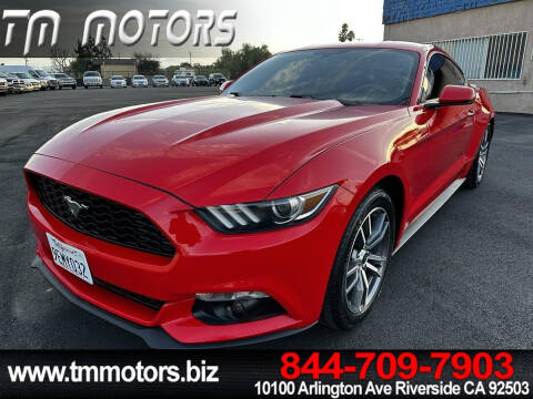 2016 Ford Mustang for sale at TM Motors in Riverside CA