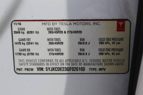 2016 Tesla Model X 75D