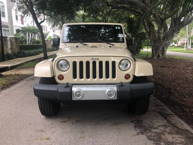 2011 Jeep Wrangler Unlimited for sale at Eagle MotorGroup in Miami FL