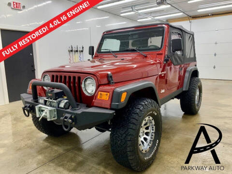 1998 Jeep Wrangler for sale at Parkway Auto Sales LLC in Hudsonville MI