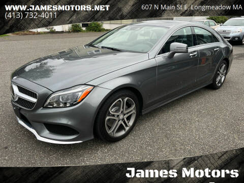 2016 Mercedes-Benz CLS for sale at James Motors Inc. in East Longmeadow MA