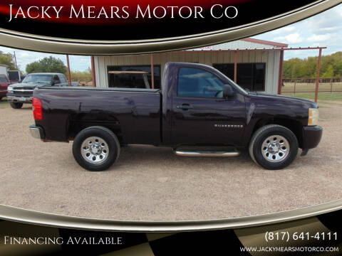 2008 Chevrolet Silverado 1500 for sale at Jacky Mears Motor Co in Cleburne TX