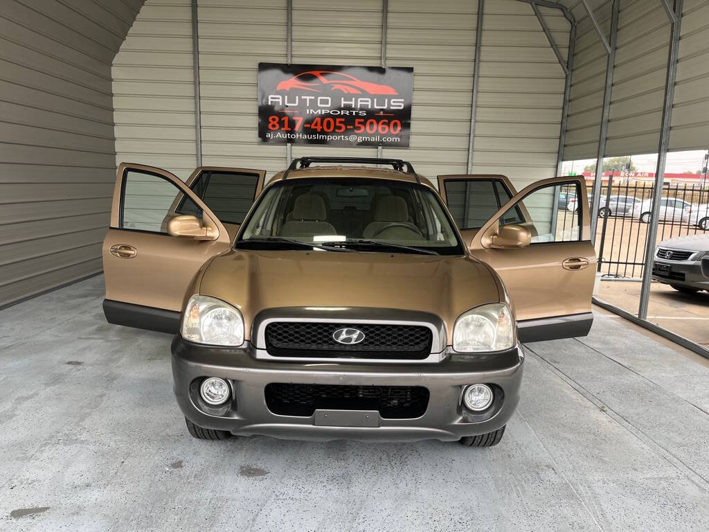 2004 Hyundai SANTA FE for sale at Auto Haus Imports in Grand Prairie, TX