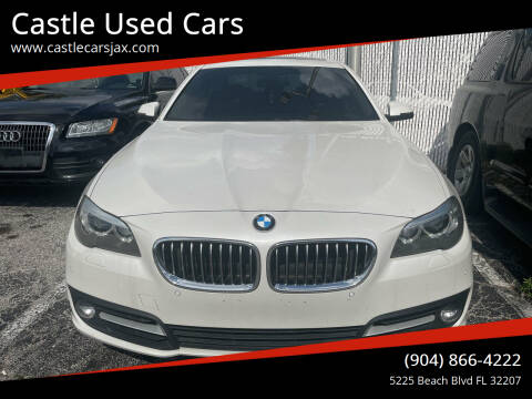 2016 BMW 5 Series for sale at Castle Used Cars in Jacksonville FL