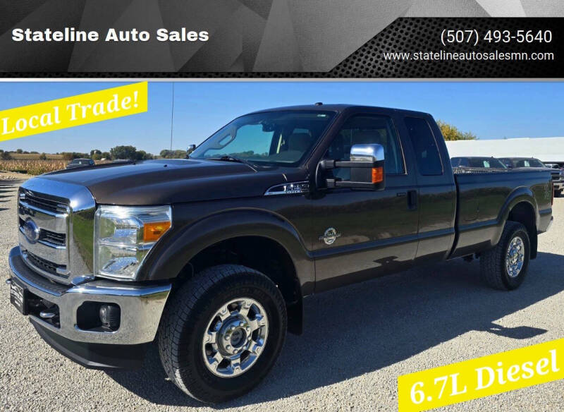 2015 Ford F-250 Super Duty for sale at Stateline Auto Sales in Mabel MN