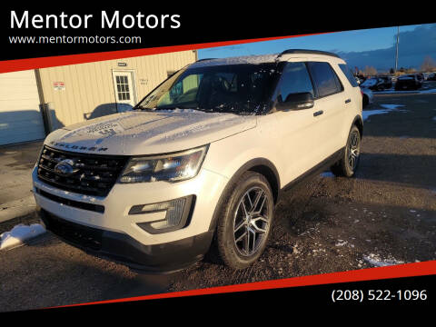 2016 Ford Explorer for sale at Mentor Motors in Idaho Falls ID