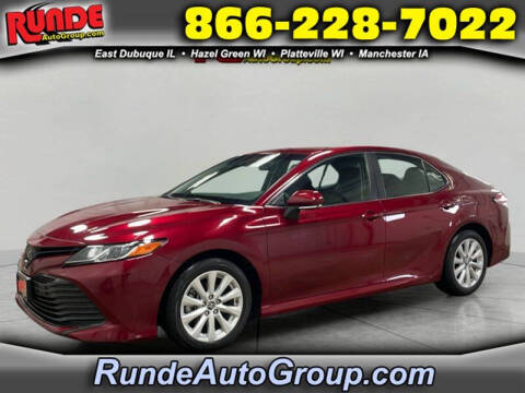 2018 Toyota Camry for sale at Runde PreDriven in Hazel Green WI