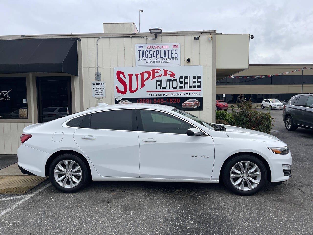 2020 Chevrolet Malibu for sale at Super Auto Sales Modesto in Modesto, CA