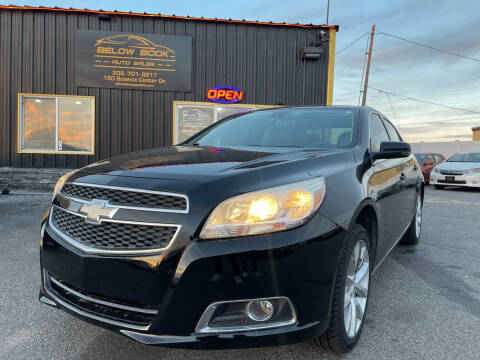 2013 Chevrolet Malibu for sale at BELOW BOOK AUTO SALES in Idaho Falls ID