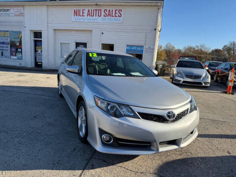 2012 Toyota Camry for sale at Nile Auto Sales in Greensboro NC