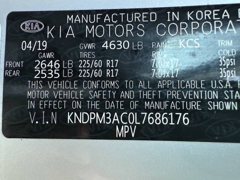 2020 Kia Sportage LX