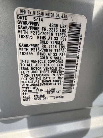 2014 Nissan Rogue Select S