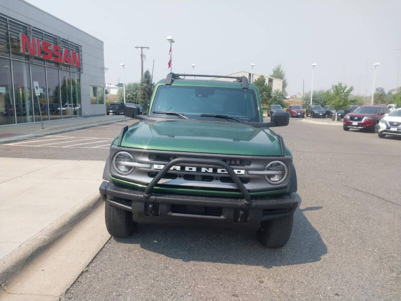 Used 2023 Ford Bronco 2-Door Big Bend with VIN 1FMDE5AH7PLB07961 for sale in Helena, MT