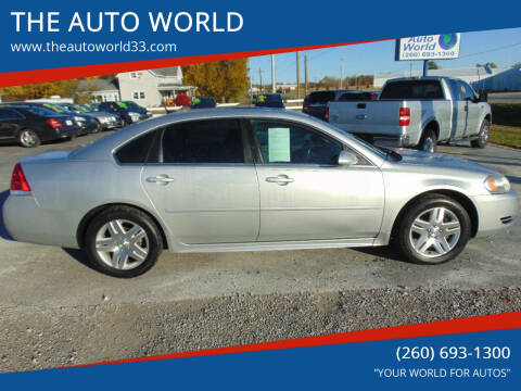 2014 Chevrolet Impala Limited for sale at THE AUTO WORLD in Churubusco IN