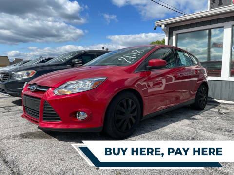 2012 Ford Focus for sale at CERTIFIED AUTO DEALERS in Greenwood IN