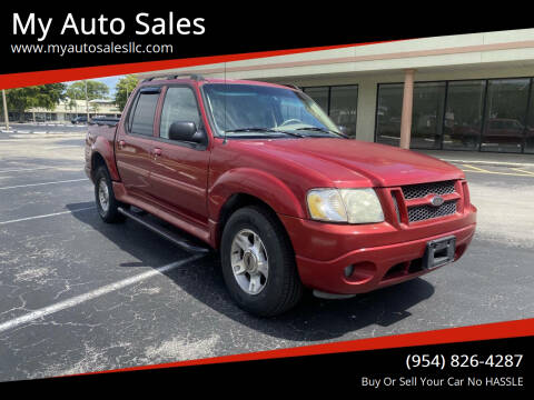 2004 Ford Explorer Sport Trac for sale at My Auto Sales in Margate FL