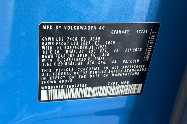 2025 Volkswagen ID. Buzz 1st Edition 4Motion