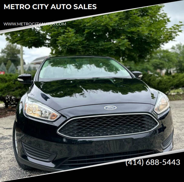 2017 Ford Focus for sale at METRO CITY AUTO SALES in Milwaukee WI