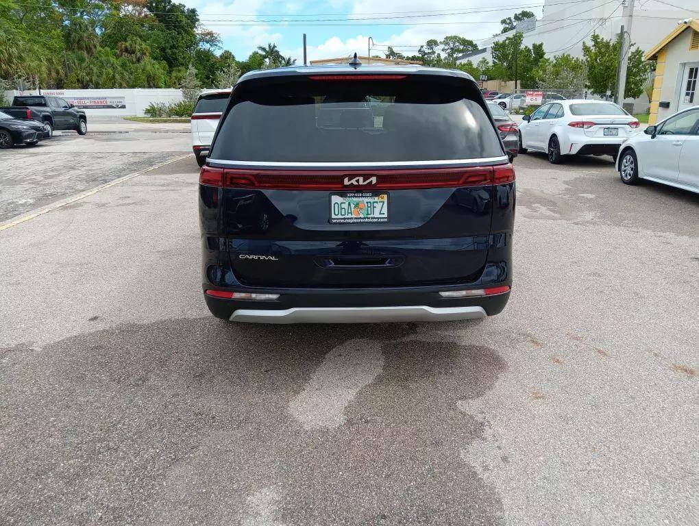 2024 Kia Carnival for sale at The Rock Fleet MGMT LLC in Naples, FL