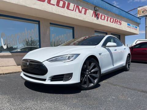 2014 Tesla Model S for sale at Discount Motors in Pueblo CO