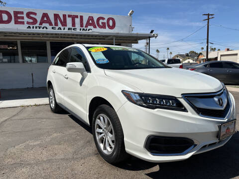 2017 Acura RDX for sale at DESANTIAGO AUTO SALES in Yuma AZ