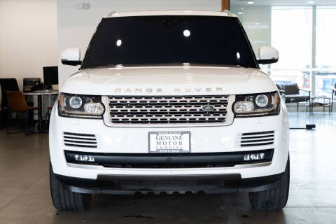 2017 Land Rover Range Rover HSE