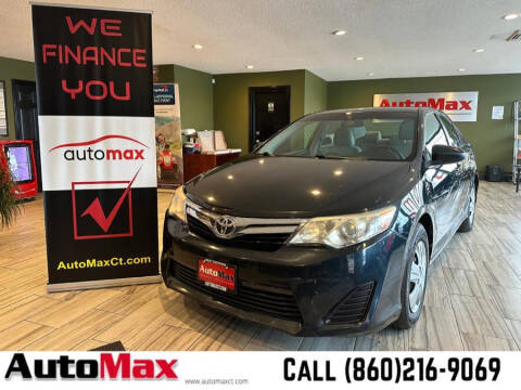 2013 Toyota Camry for sale at AutoMax in West Hartford CT