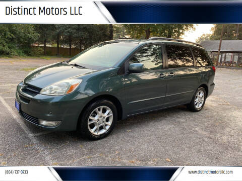 2005 Toyota Sienna for sale at Distinct Motors LLC in Mechanicsville VA