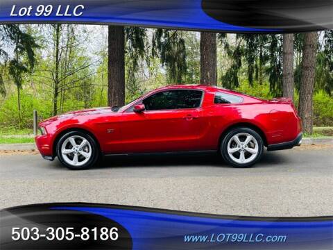 2010 Ford Mustang for sale at LOT 99 LLC in Milwaukie OR