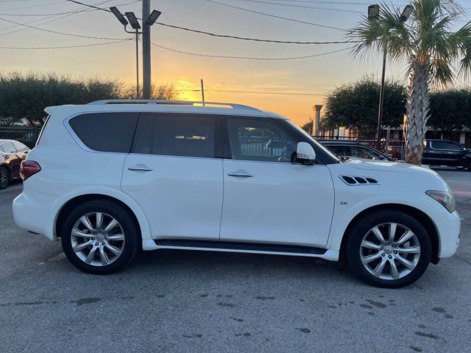 2014 INFINITI QX80 for sale at SMART CHOICE AUTO in Pasadena, TX