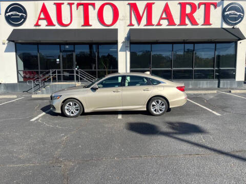 2019 Honda Accord for sale at AUTO MART in Montgomery AL