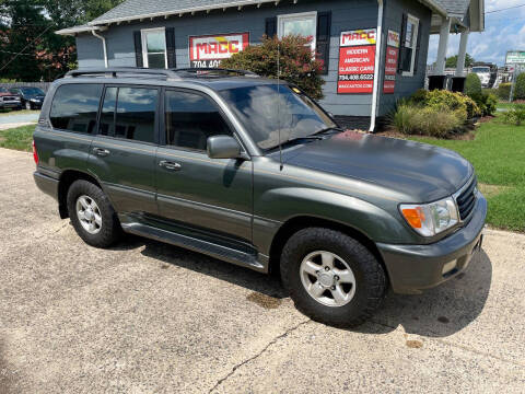 2000 Toyota Land Cruiser for sale at MACC in Gastonia NC