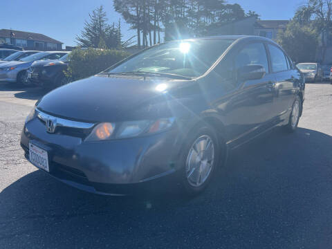 2008 Honda Civic for sale at Cuquis Cars in Marina CA