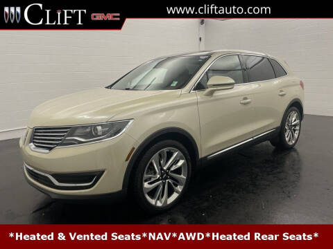 2018 Lincoln MKX for sale at Clift Buick GMC in Adrian MI