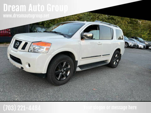 2014 Nissan Armada for sale at Dream Auto Group in Dumfries VA