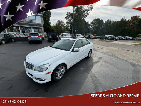 2013 Mercedes-Benz C-Class for sale at Spears Auto and Repair in Cadillac MI