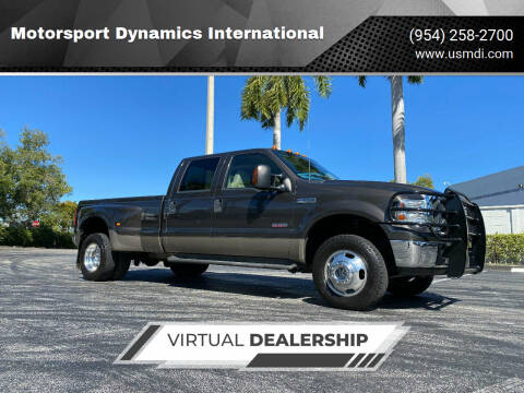 2005 Ford F-350 Super Duty for sale at Motorsport Dynamics International in Pompano Beach FL