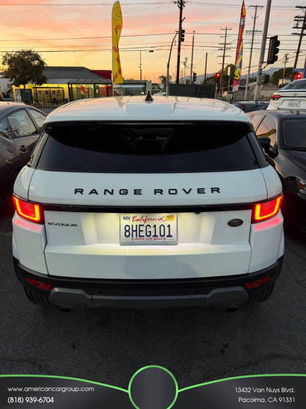 2017 Land Rover Range Rover Evoque