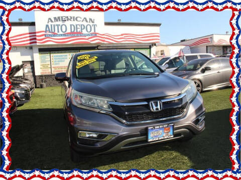 2015 Honda CR-V for sale at American Auto Depot in Modesto CA